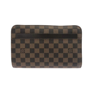 LOUIS VUITTON Brown Damier Clutch Bag